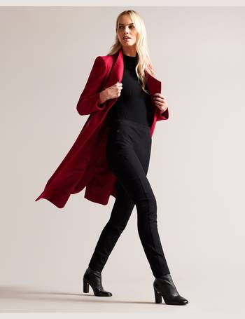 Bryony Pink Italian Recycled Wool Coat, Coats and Boots