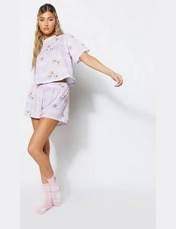 Skinnydip Lilac Ice Cream Cami Short Pyjama Set