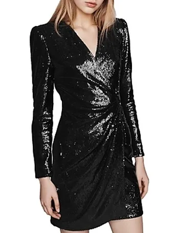 maje sequin dress