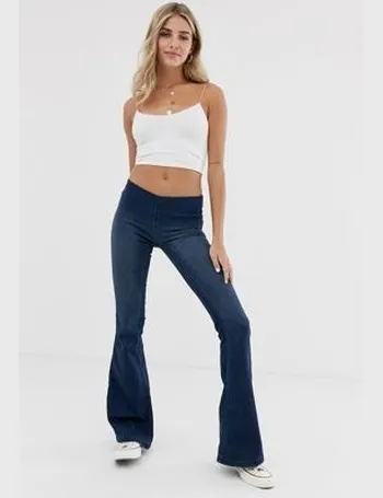 Shop Free People Women's Black Trousers up to 75% Off