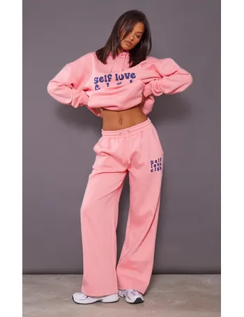 Renew Prettylittlething Pink Oversized Joggers