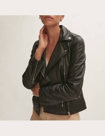 Jigsaw leather 2024 jacket sale