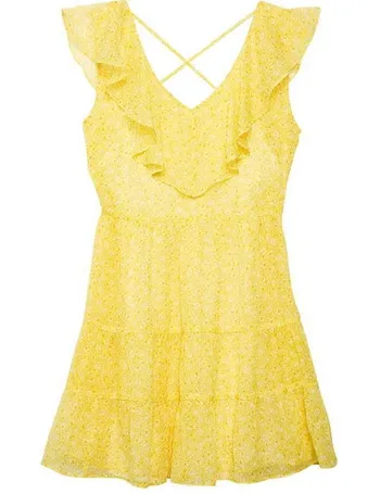 jack wills yellow dress