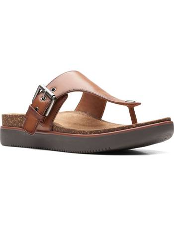 grus ankel produktion Shop Women's Clarks Toe Post Sandals up to 60% Off | DealDoodle
