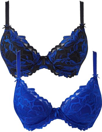 Figleaves Juliette Lace Longline Plunge Bra