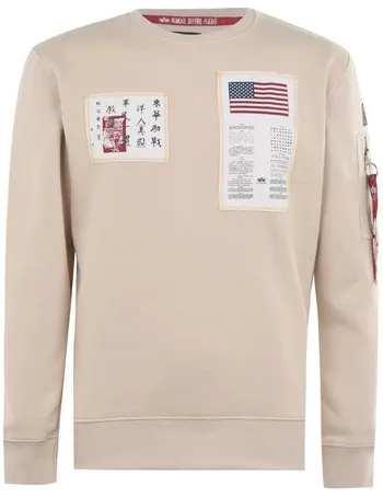 alpha industries blood chit sweater