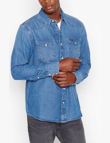 debenhams wrangler shirt