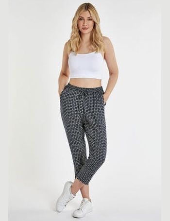 Peacocks cropped outlet trousers