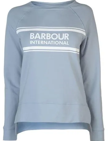 barbour sweatshirt womens