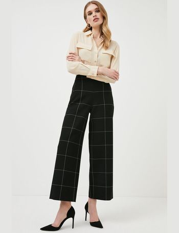 Belted Broderie Woven Trousers