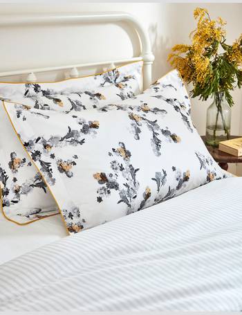 Joules blossom outlet floral pillowcase