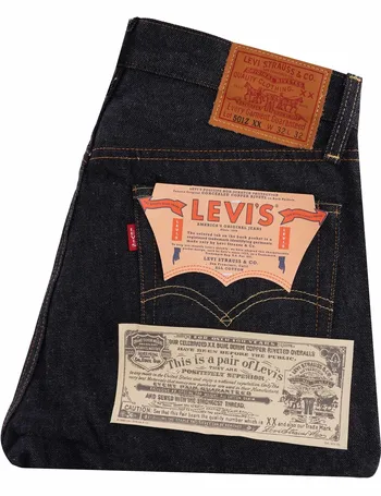 Levis Vintage 1955 501 XX Rigid Selvage Denim Jeans 50155-0116