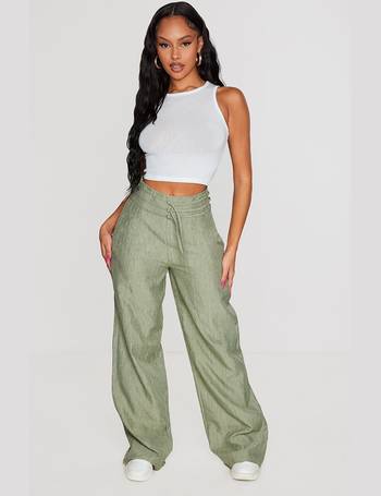 Buy Wide Leg Stretch Trousers  Home Delivery  Bonmarché