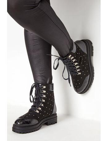 debenhams womens lace up boots