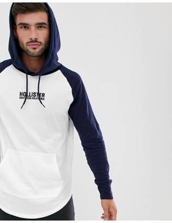 Shop Hollister Men's White Hoodies up to 40% Off