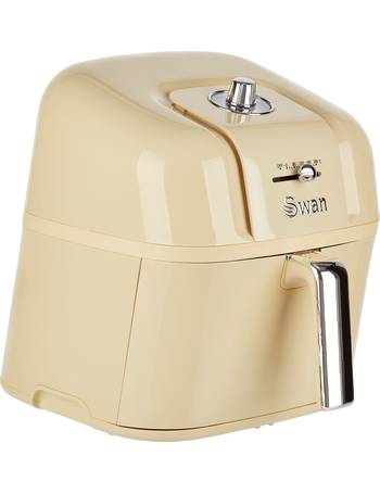 Swan Retro 6L Manual Air Fryer Cream SD10510CN