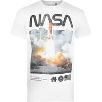 NASA Men's White T-shirts