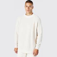 boohooMAN Men's White Jumpers