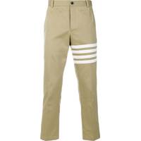 Thom Browne Mens Trousers With Side Stripe