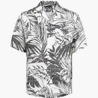 Selfridges Allsaints Men's Cuban Collar Shirts