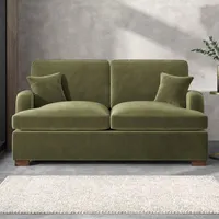 Payton Green Velvet Sofas