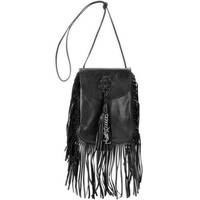 Saint Laurent Women's Black Leather Crossbody Bags