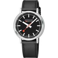 Mondaine Mens Watches With Leather Straps
