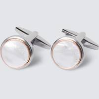 Hawes & Curtis Men's Mother Of Pearl Cufflinks