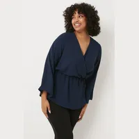 Wallis Plus Size Wrap Tops