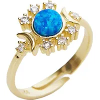 Debenhams Women's Opal Rings