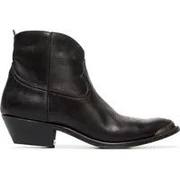 Golden Goose Women's Black Western Boots