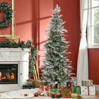 SHEIN Flocked Christmas Trees