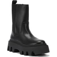 Buffalo Women's Black Chelsea Boots