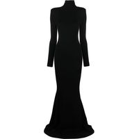 Saint Laurent Women's Black Maxi Dresses