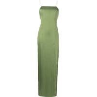FARFETCH Women's Green Maxi Dresses