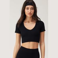 NASTY GAL Women's V Neck Crop Tops