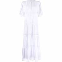 Charo Ruiz Ibiza Women's White Lace Maxi Dresses
