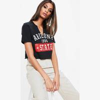 Missguided Graphic Crop Tops for Women