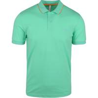 Suitableshop Men's Green Polo Shirts