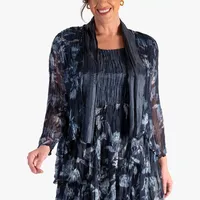 Chesca Women's Chiffon Shrugs