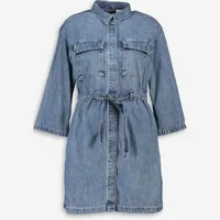 Shop TK Maxx Women's Denim Shirt Dresses Up To 70% Off | DealDoodle