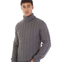 MandM Direct Men's Cable Sweaters