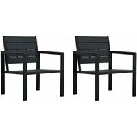 TOPDEAL Plastic Garden Chairs