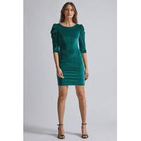Debenhams Green Velvet Dresses