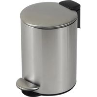 Showerdrape Stainless Steel Bathroom Bins