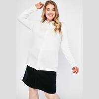 Everything5Pounds Women's White Lace Shirts