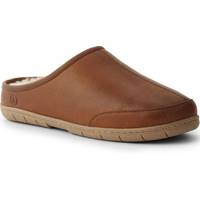 Land's End Men's Leather Slippers