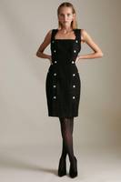 Karen Millen Women's Black Sparkly Dresses