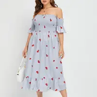 SHEIN Women's Strawberry Dresses
