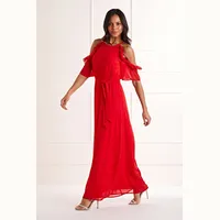 Yumi Women's Red Maxi Dresses